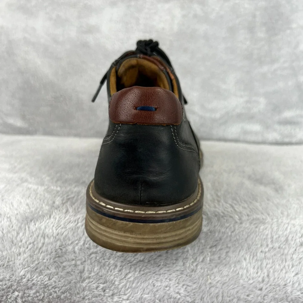 Florsheim Comfortech Flexsole Cap Toe Oxford 10M Black Men Dress Shoes 62851